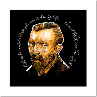 van gogh's quote Posters and Art